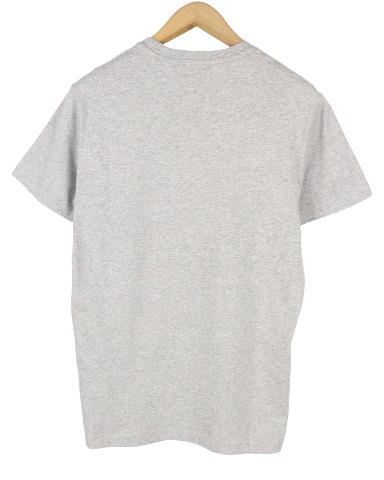 DIESEL T-Diego-Cuty Men T-Shirt L Grey Melange Crew Neck Short Sleeve