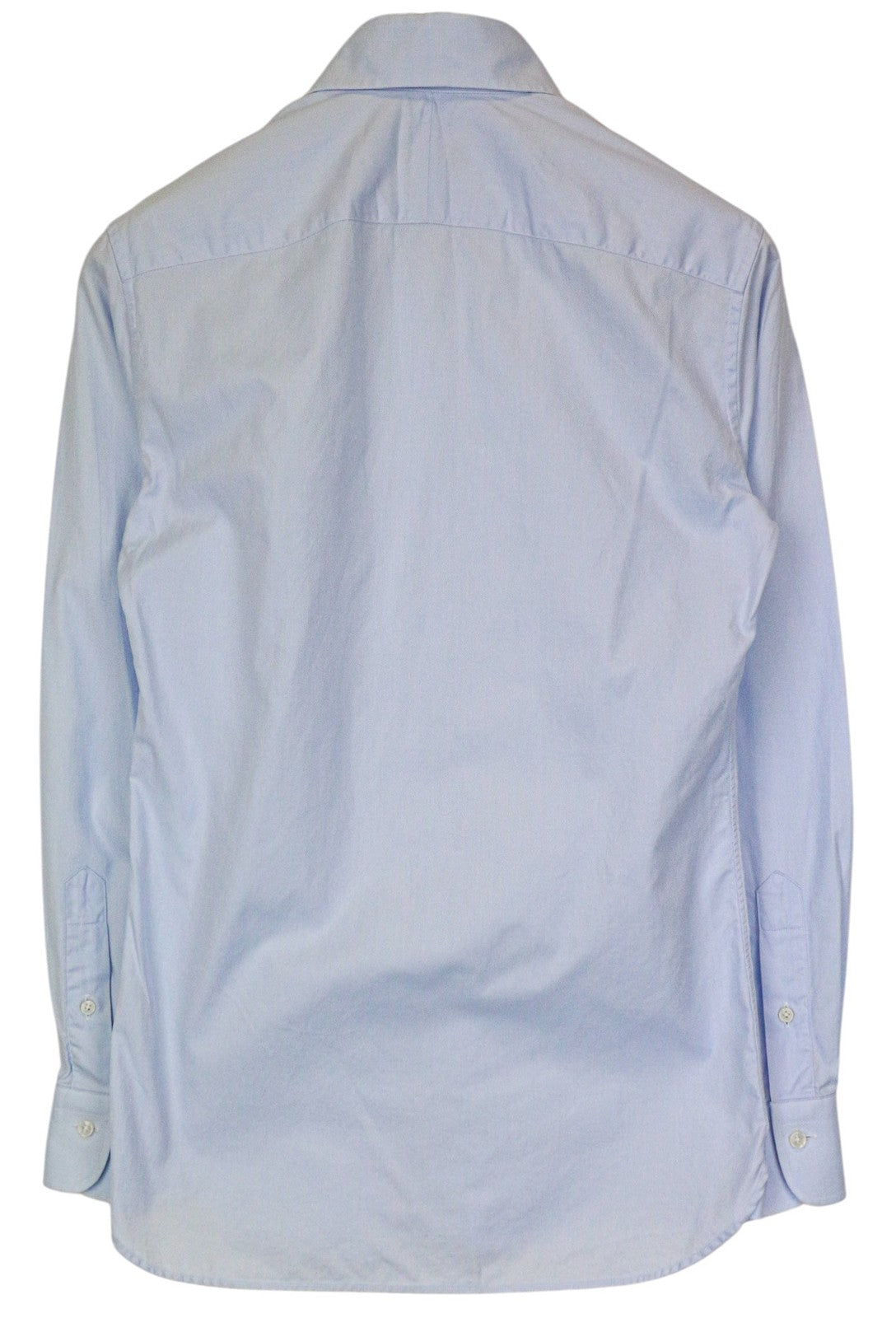 SUITSUPPLY Men Shirt 36/14 Blue Pure Cotton Button-Up Classic Long Sleeve