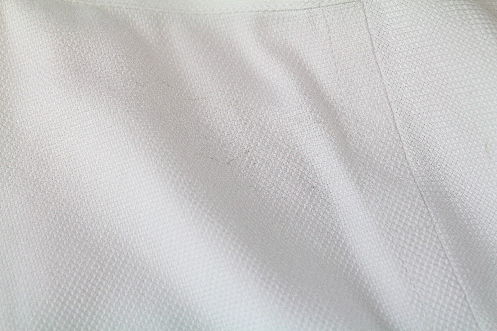 SUITSUPPLY Traveller Men Shirt 45/17 3/4 Slim Fit Long Sleeved White Cotton