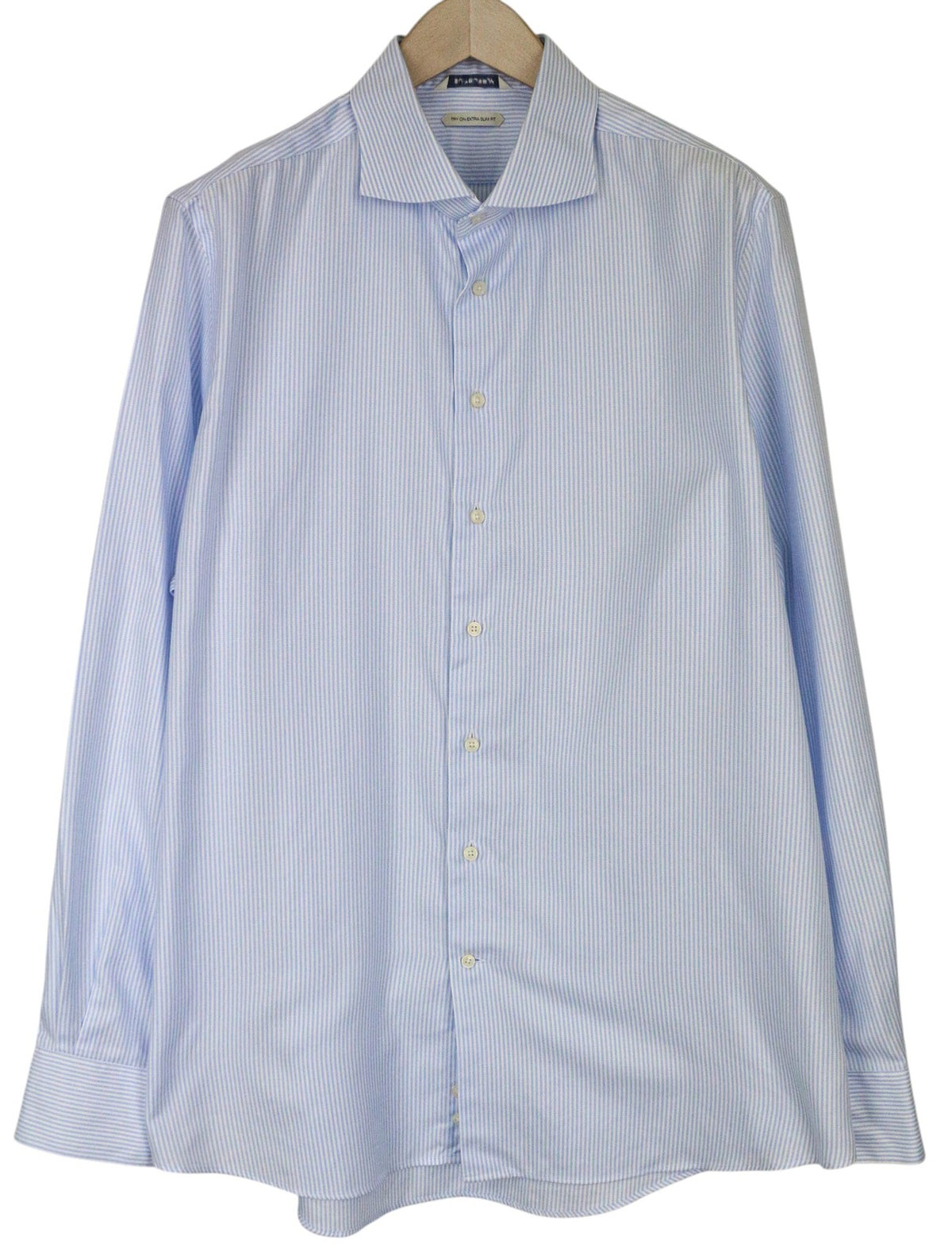 Blaues Twill-Hemd