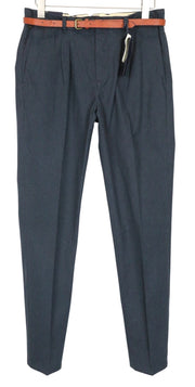 SCOTCH & SODA Stuart Men Trousers W31/L34 Grey Slim Fitted Melange Non-Stretch