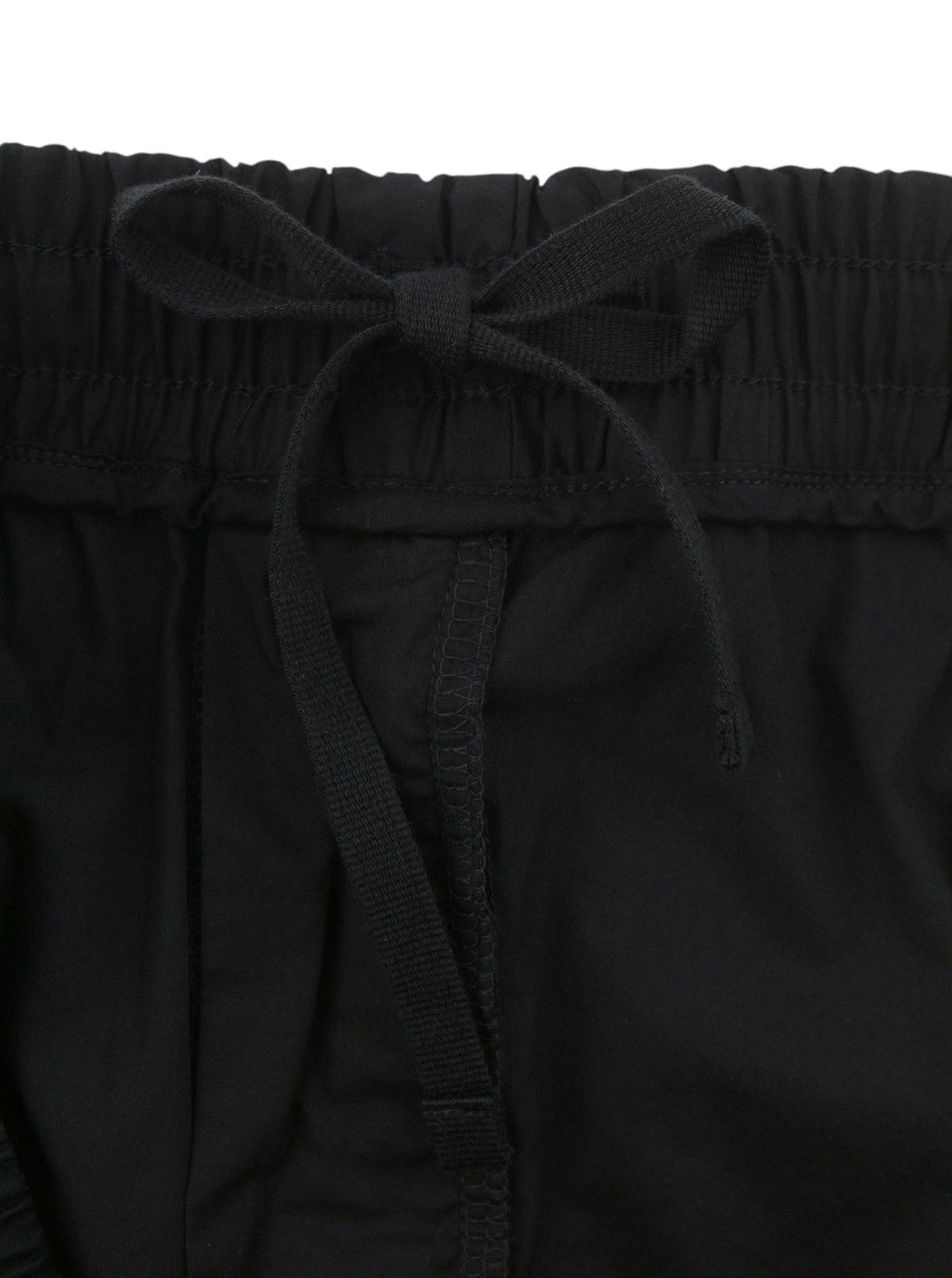 DIESEL P-Fergshort-Plain Men Shorts 54 W36 Black Elastic Drawstring Waist RRP175