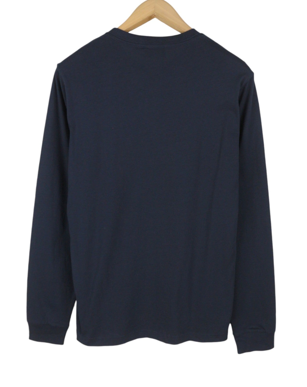 DIESEL T-Diego-Long-A-R-HD Men T-Shirt 2XL Dark Blue Crew Neck Pull On