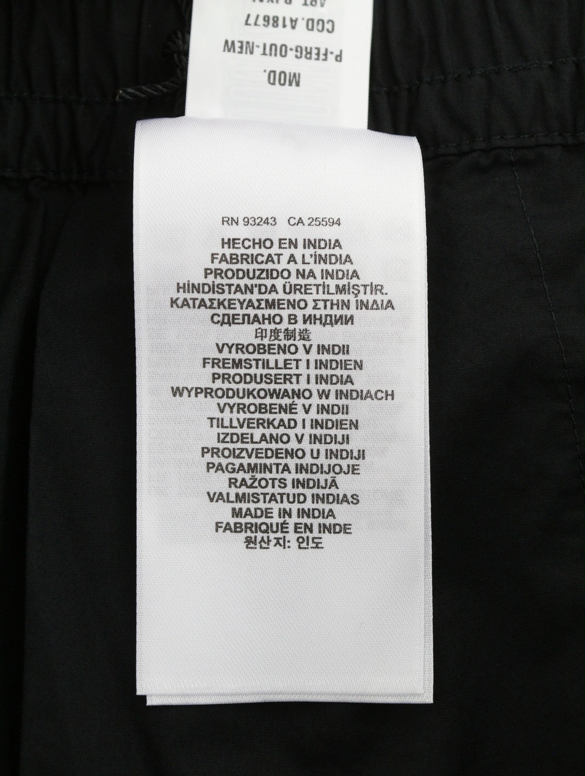 DIESEL P-Ferg-Out-New Men Shorts 54 W37 Black Elastic Drawstring Waist RRP120