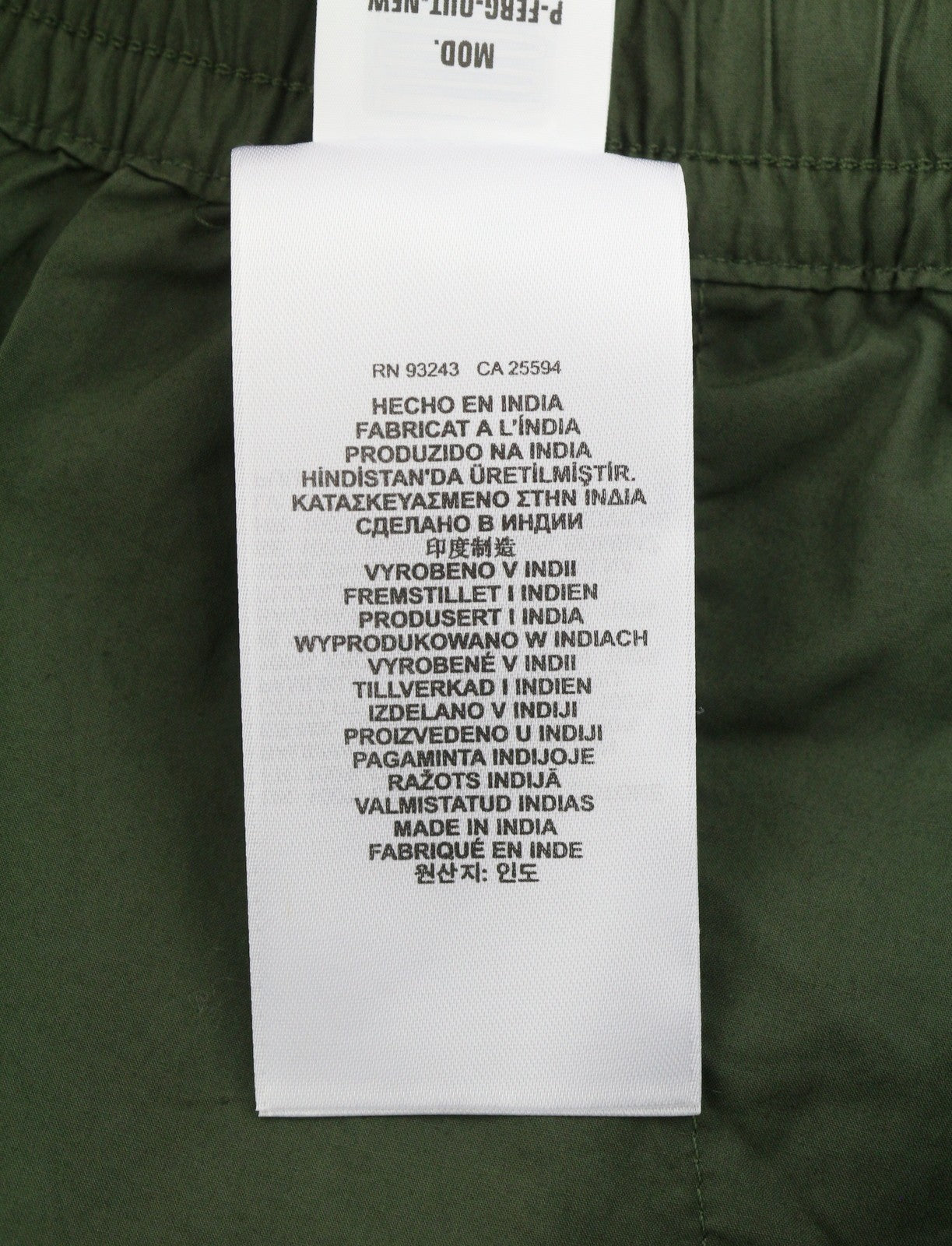 DIESEL P-Ferg-Out-New Men Shorts 54 W36 Khaki Green Elastic Waist RRP120