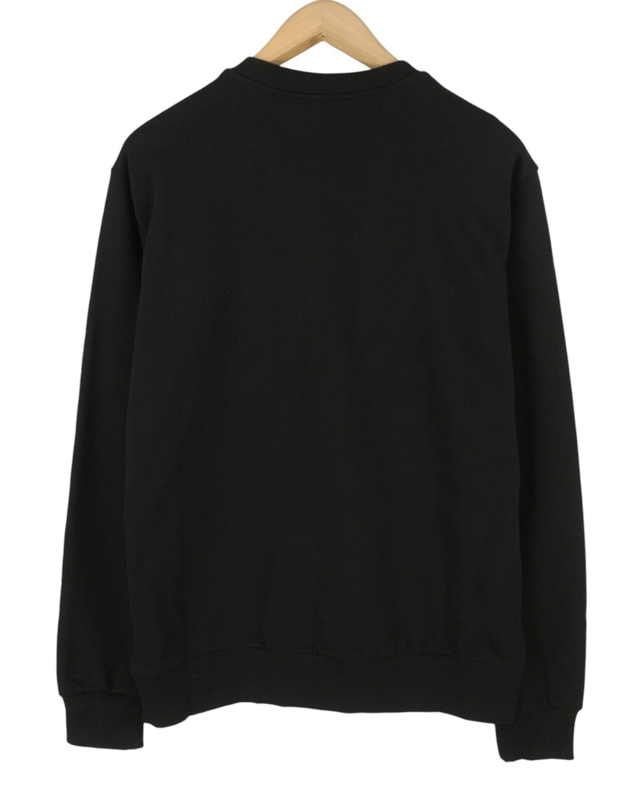 DIESEL S-Gir-Crewneck OTB Men Sweatshirt XL Black Cotton Crew Pull On RRP175