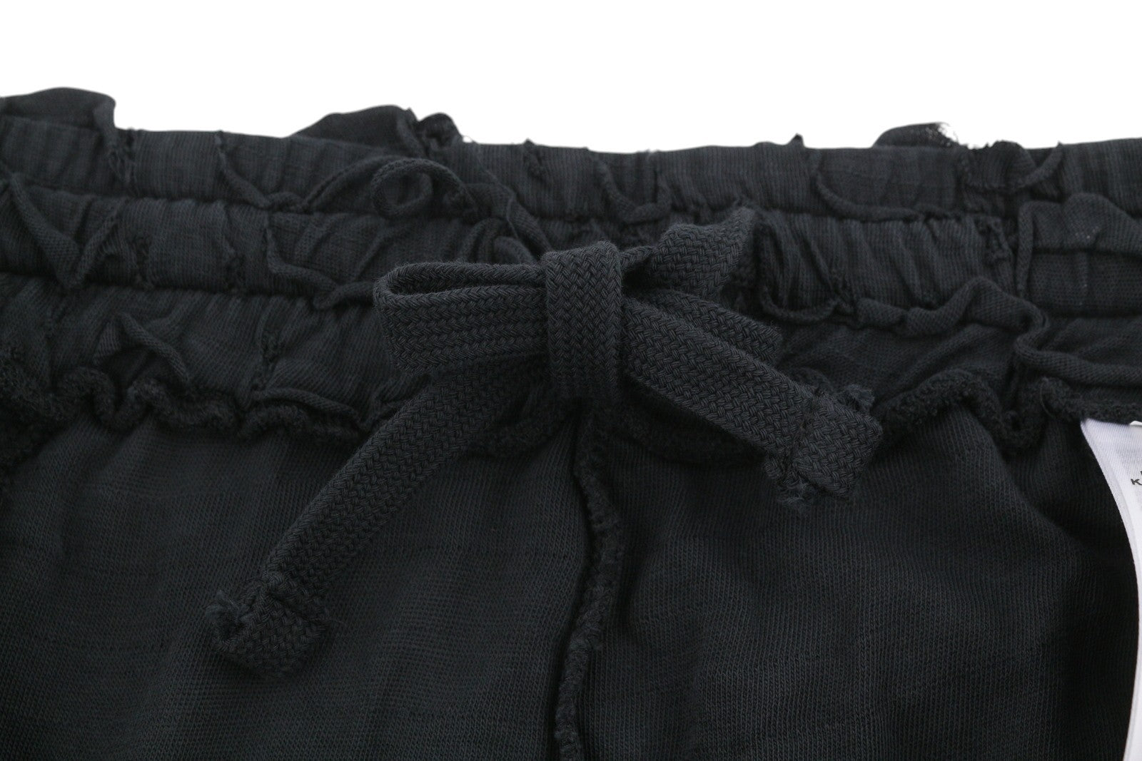 DIESEL P-Echio-R1 Men Shorts L Black Faded Ripped Loose Wide Fit RRP195