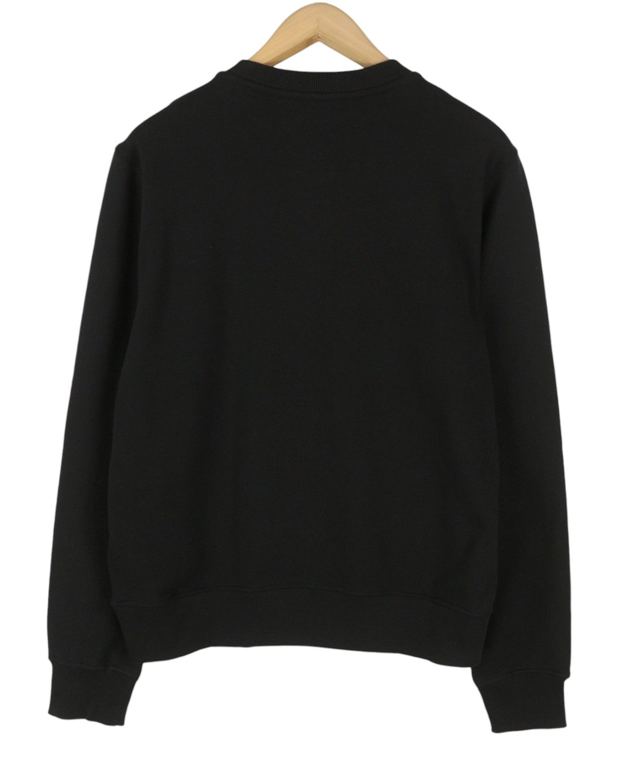 DIESEL S-Ginn-PS Men Sweatshirt M Black Cotton Crew Neck Pull On RRP175