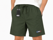 DIESEL P-Ferg-Out-New Men Shorts 50 W33 Khaki Green Elastic Waist RRP120