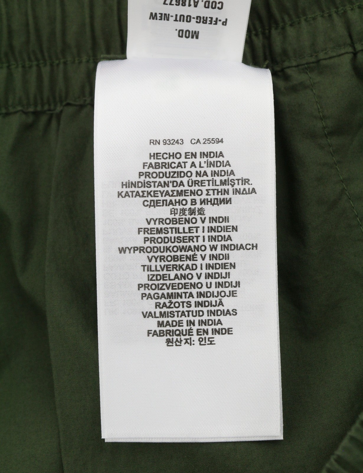 DIESEL P-Ferg-Out-New Men Shorts 52 W36 Khaki Green Elastic Waist RRP120