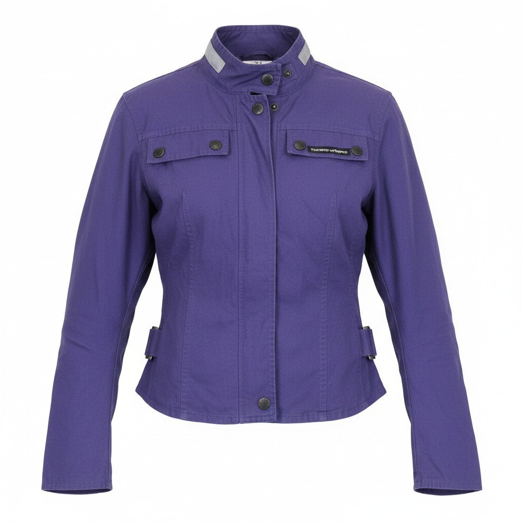 TUCANO URBANO Shorty Cotton Women Jacket IT38 XS Purple Motorcycle Protective