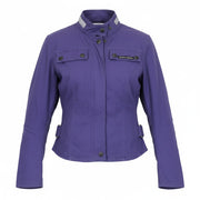 TUCANO URBANO Shorty Cotton Women Jacket IT38 XS Purple Scooter Armour Light