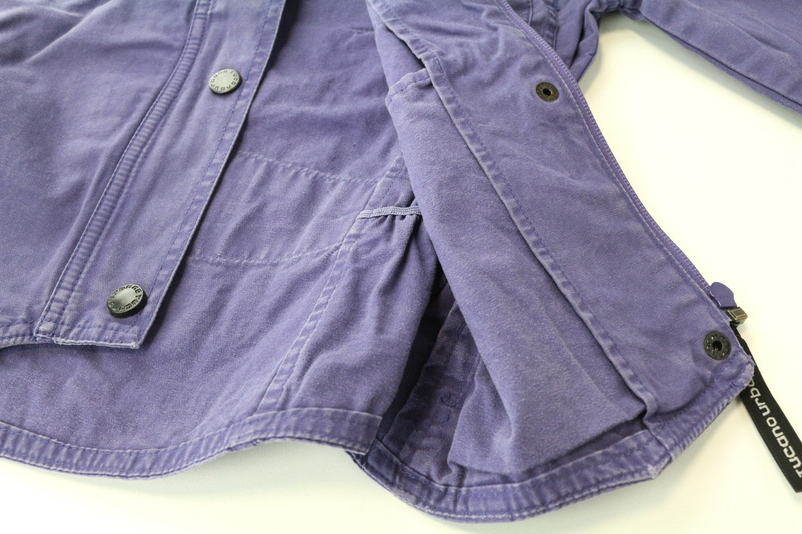 TUCANO URBANO Shorty Cotton Women Jacket IT38 XS Purple Scooter Armour Light
