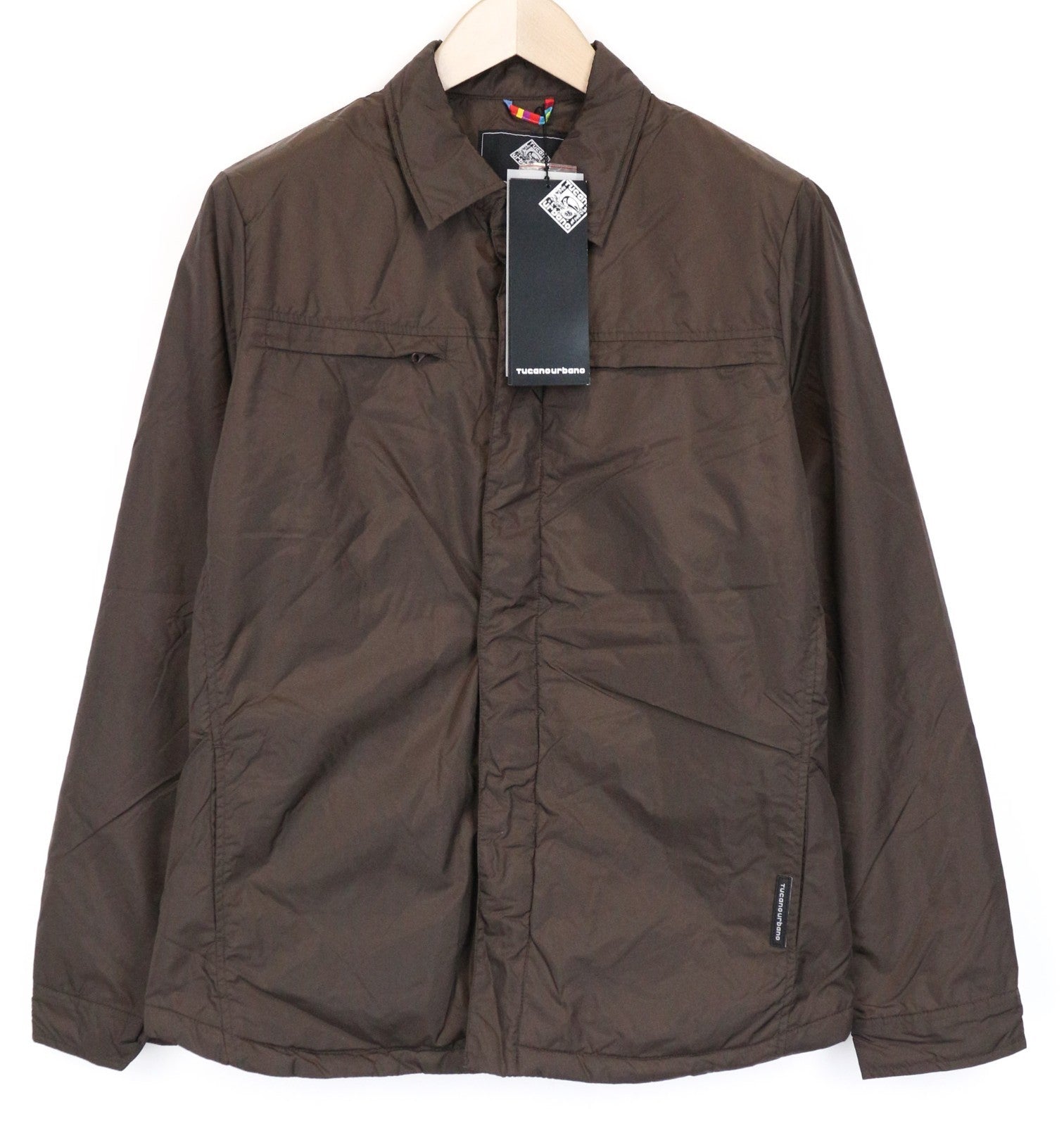 TUCANO URBANO Gomez Women Jacket IT44 XS Mid Brown Motorcycle Windproof