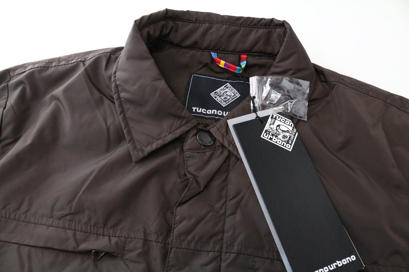 TUCANO URBANO Gomez Women Jacket IT44 XS Mid Brown Motorcycle Windproof