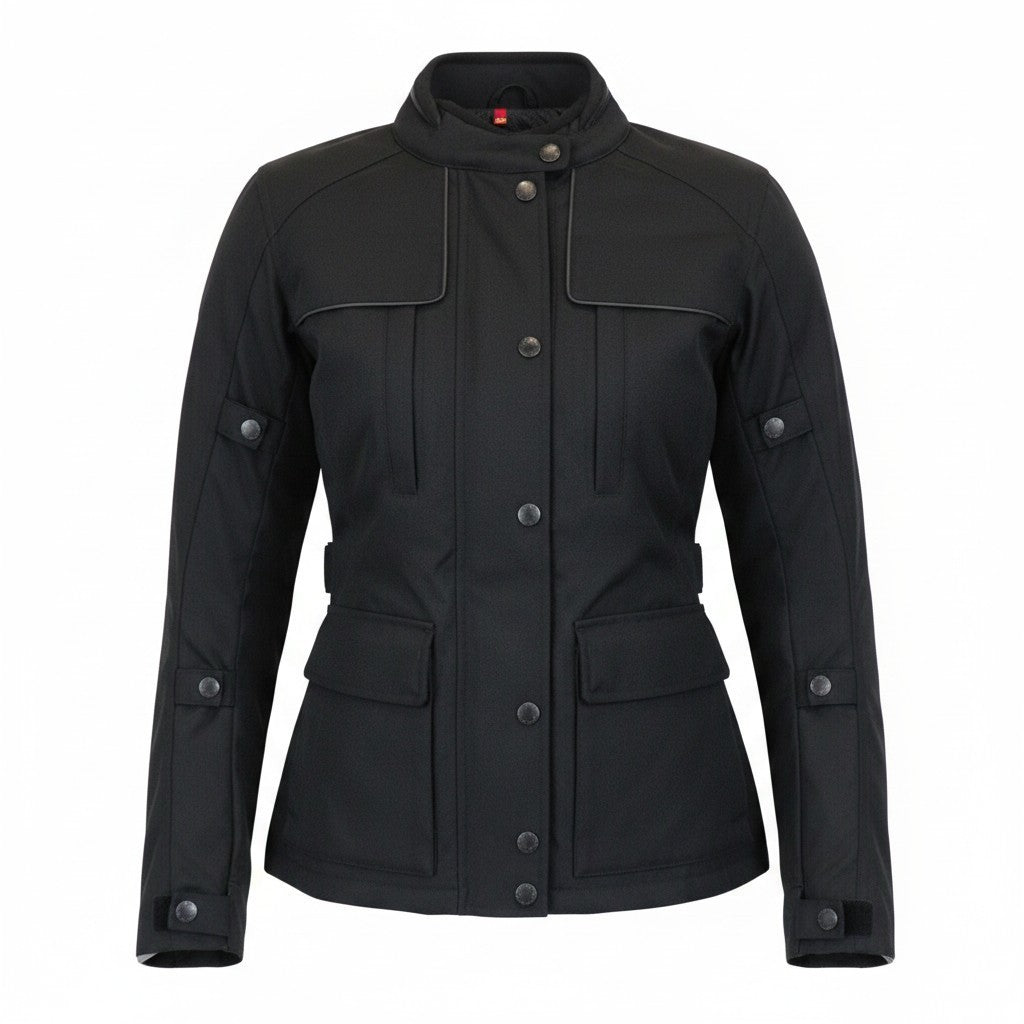 TUCANO URBANO Iris Women Jacket IT38 XS Black Breathable Motorcycle Windproof