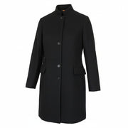 TUCANO URBANO New Carmen Women Coat IT42 S Windproof Breathable Black Wool Mix
