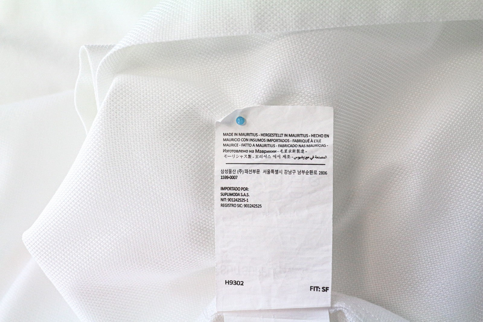 SUITSUPPLY Traveller Men Shirt 39/15 1/2 Slim Long Sleeve Formal White Cotton