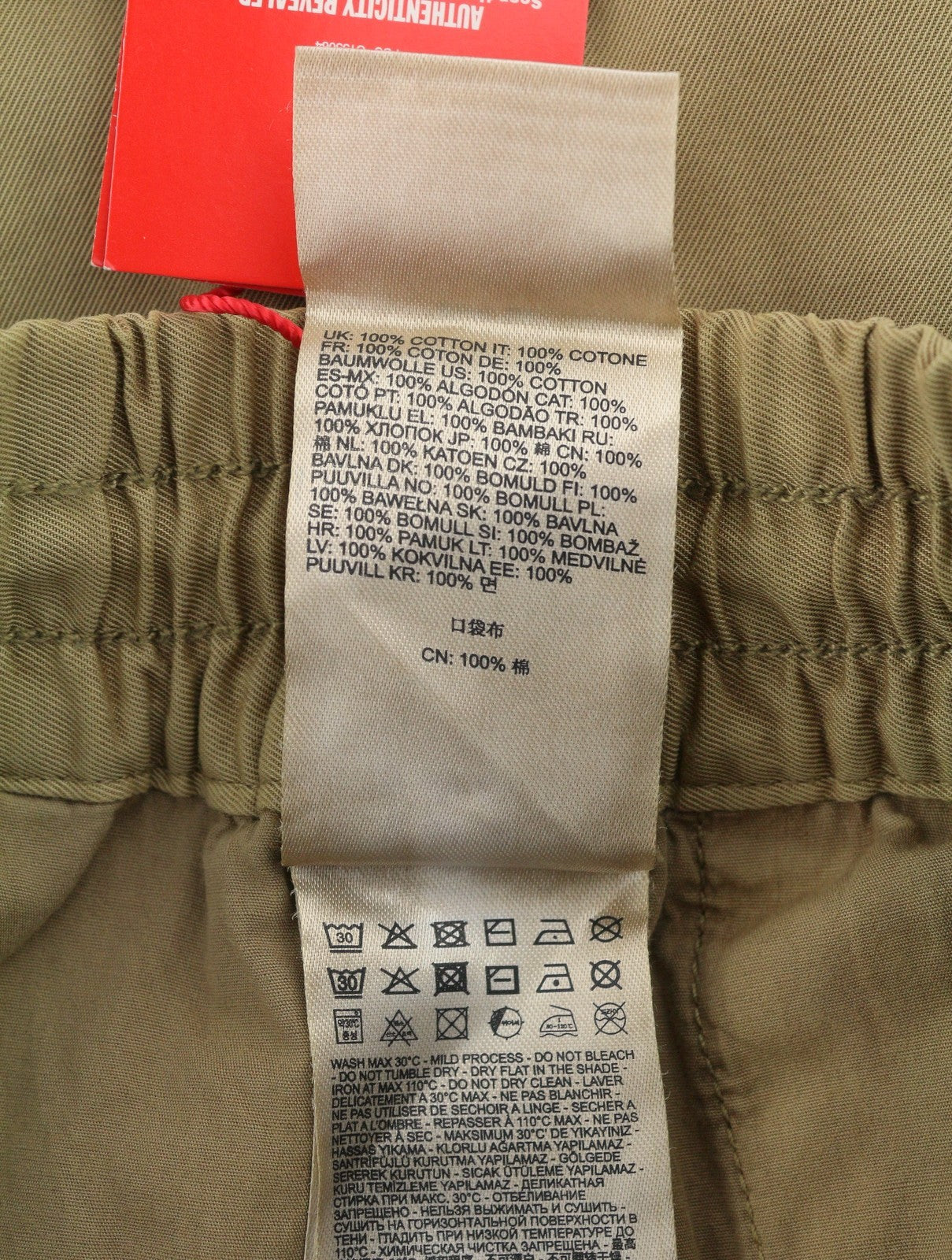 DIESEL P-Beeck-Short Men Shorts 54 W36 Brown Elastic Waist Cargo RRP195