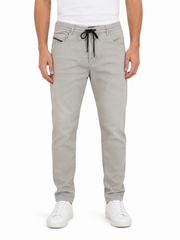 DIESEL 2032 D-Krooley-B Jogg 0670M Men Jeans W34 Grey Faded Stretch RRP275
