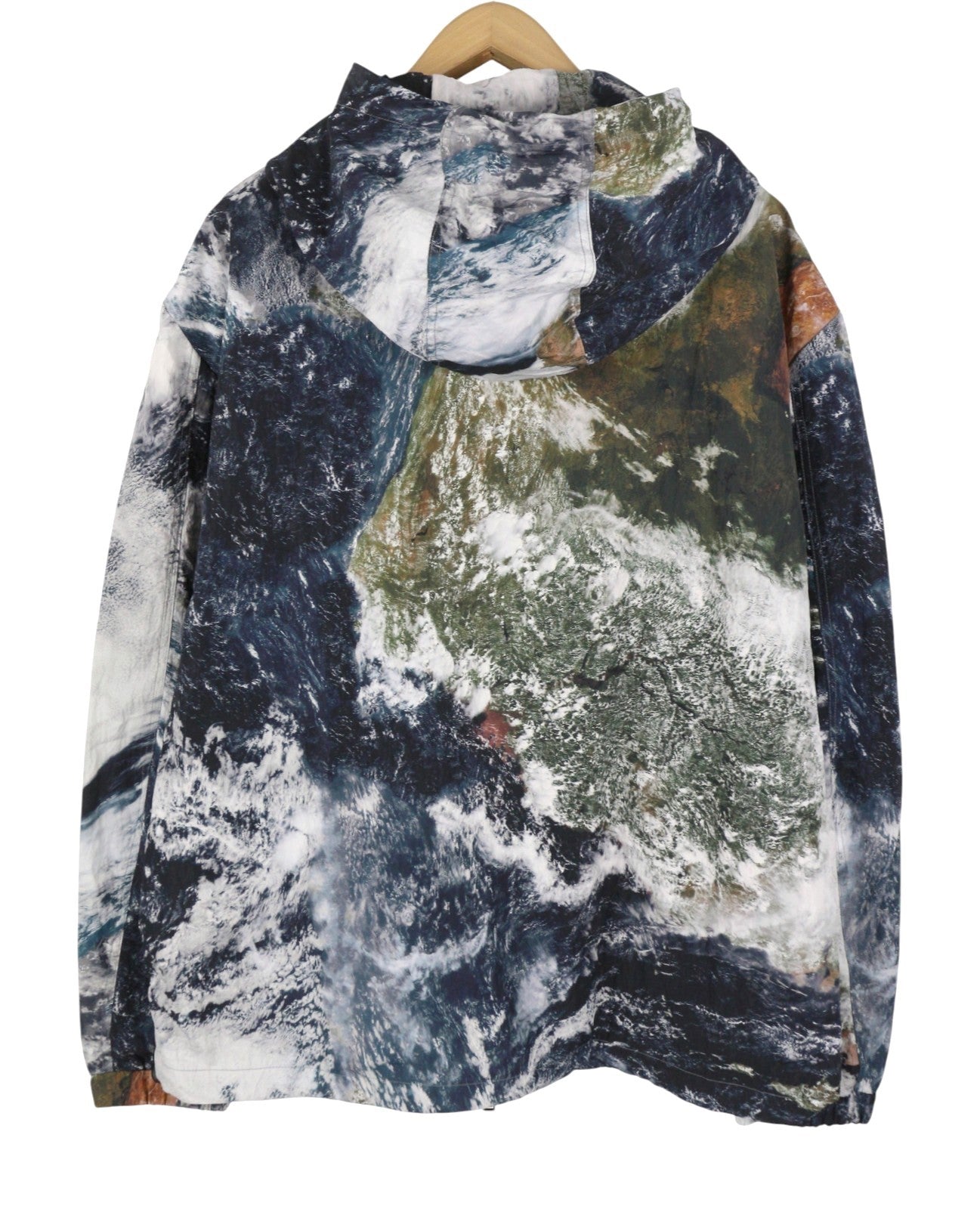 DIESEL J-Warrett-Print Men Jacket 54 Hooded Zip Windbreaker Lightweight RRP250
