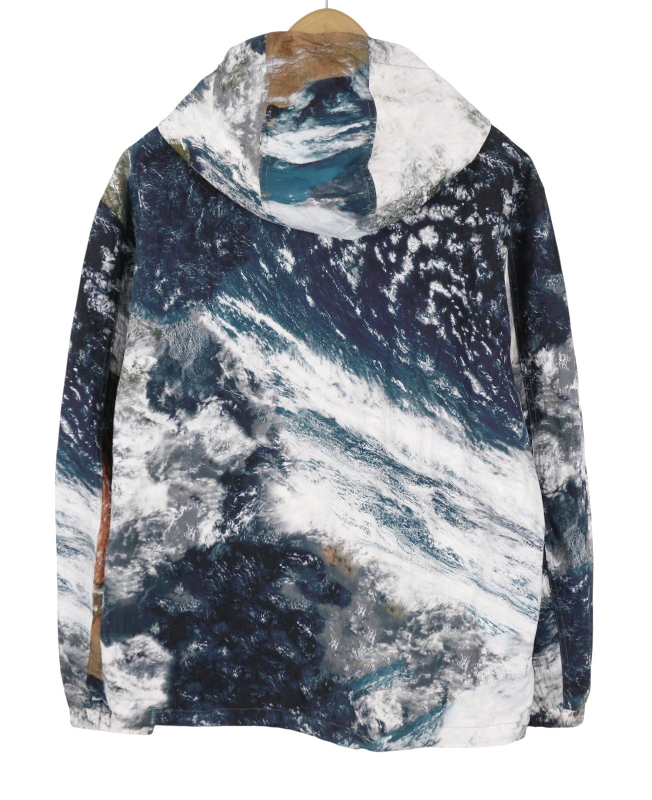 DIESEL J-Warrett-Print Men Jacket 50 Hooded Zip Windbreaker Lightweight RRP250