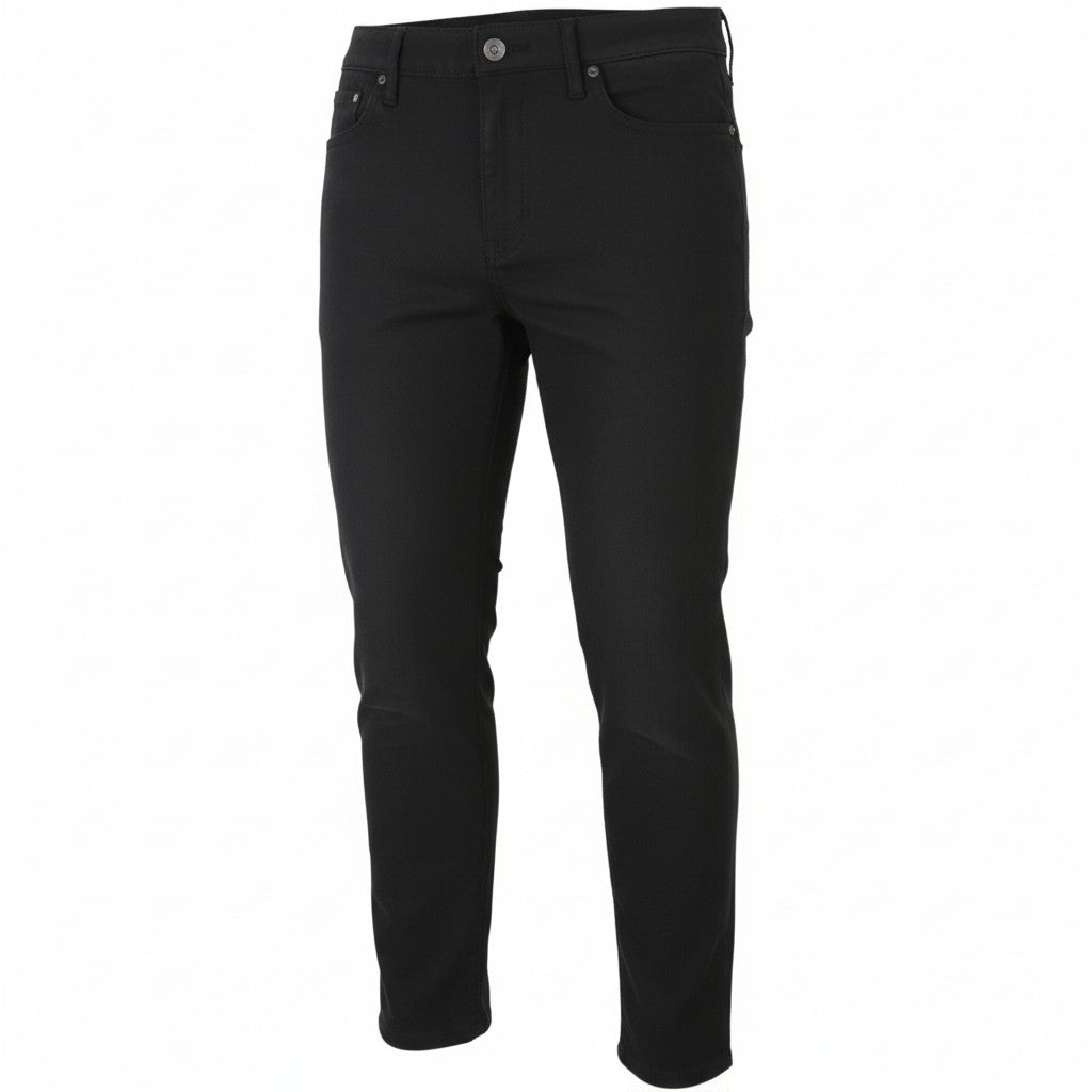 AMERICAN EAGLE OUTFITTERS Move-Free Men Trousers W30/L32 Black Slim Flex