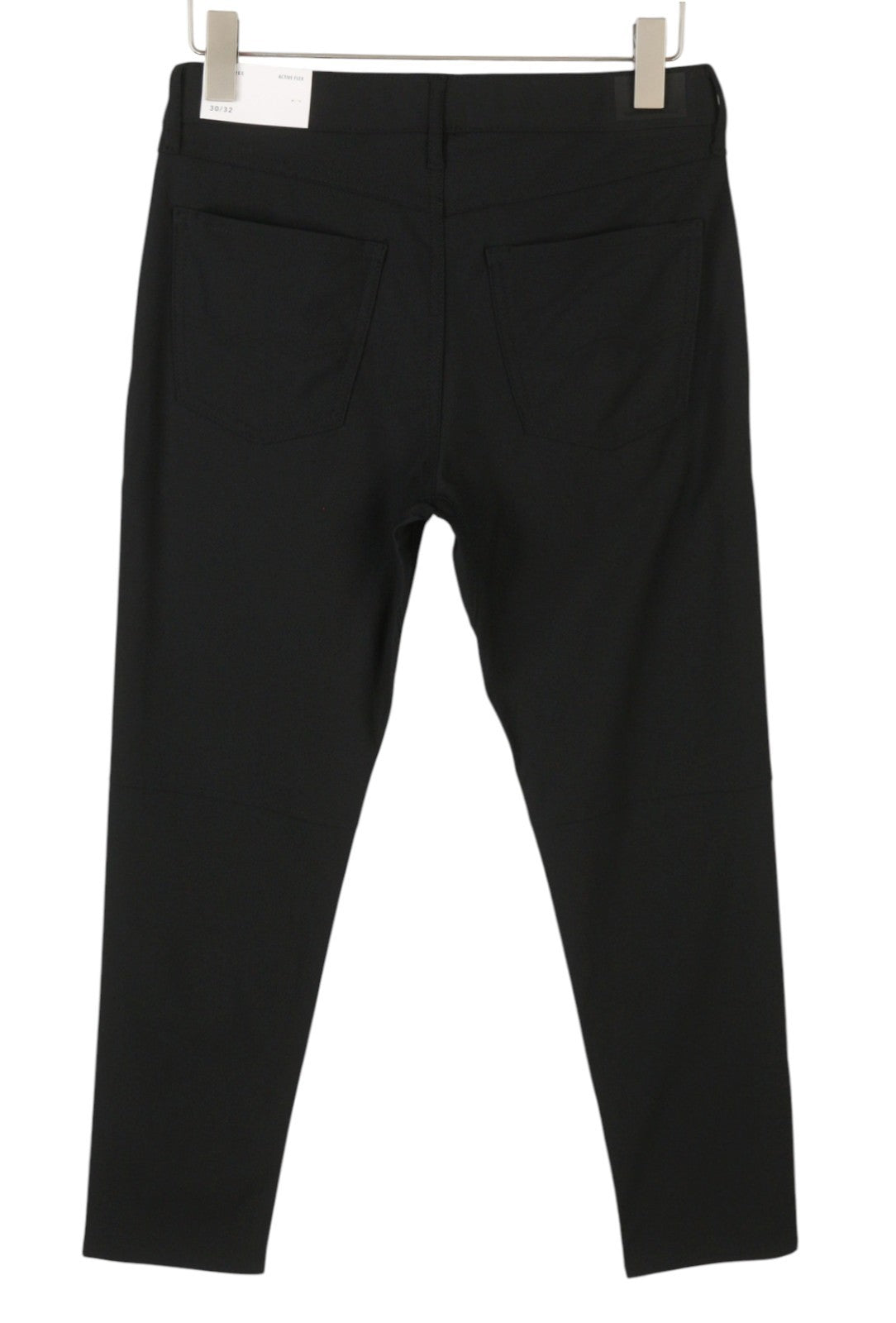 AMERICAN EAGLE OUTFITTERS Move-Free Men Trousers W30/L32 Black Slim Flex
