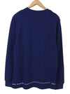 Blue Cotton Sweatshirt
