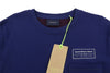 Blue Cotton Sweatshirt