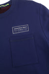 Blue Cotton Sweatshirt