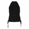 Black Viscose T-Shirt
