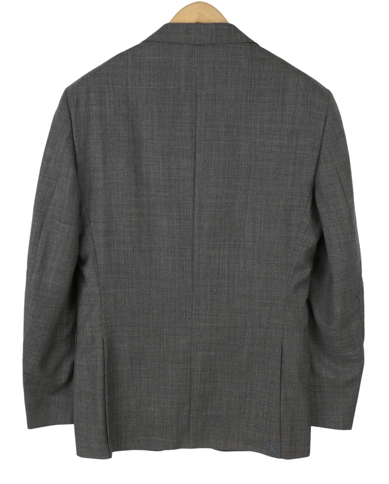 SUITSUPPLY Napoli Single Breasted Men Blazer UK38L Grey Wool Notch Lapel