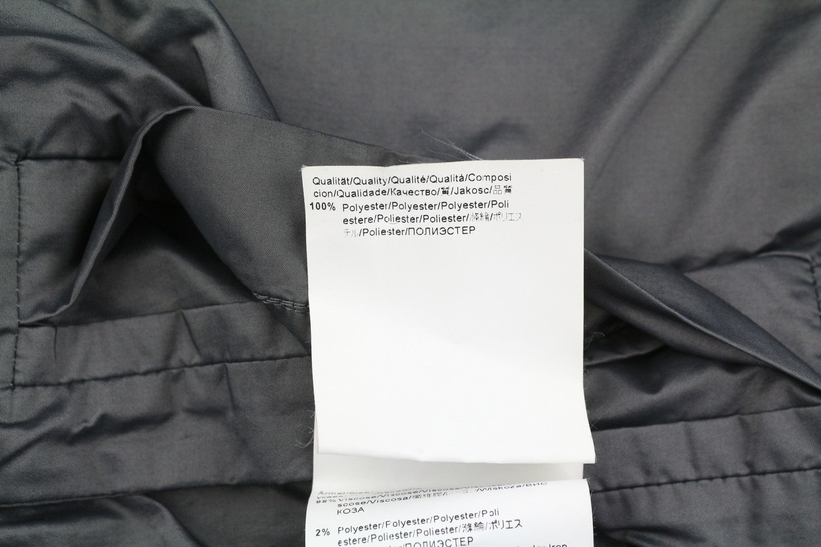 HUGO BOSS Orick Men Jacket EU50 L Grey Lightweight High Neck Full Zip