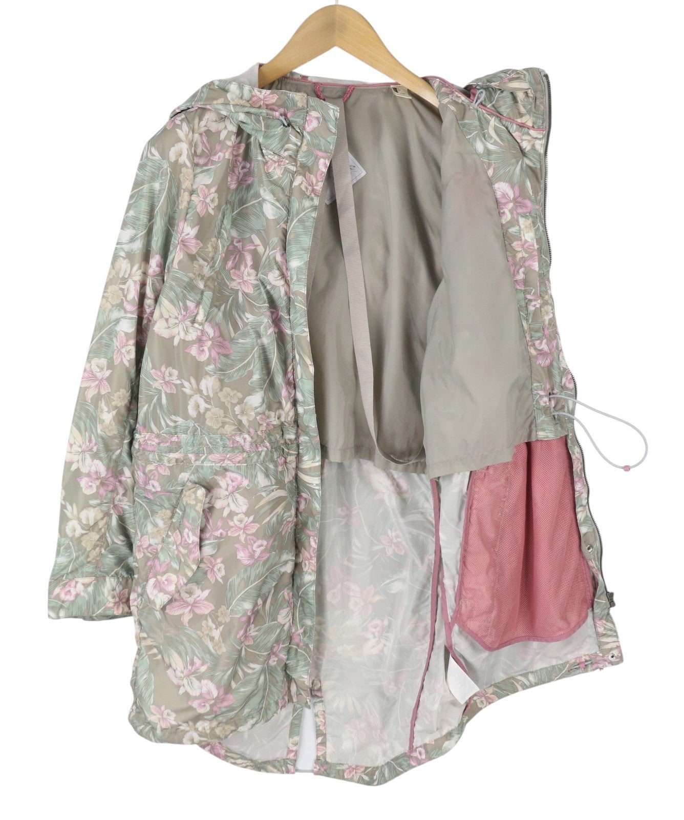 O'NEILL Adventure Women Jacket M Floral Internal Strap Parka