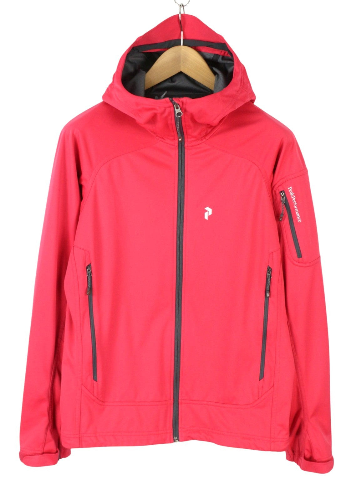 PEAK PERFORMANCE R&D W Aneto J Women Jacket XL Pink Hooded Full Zip