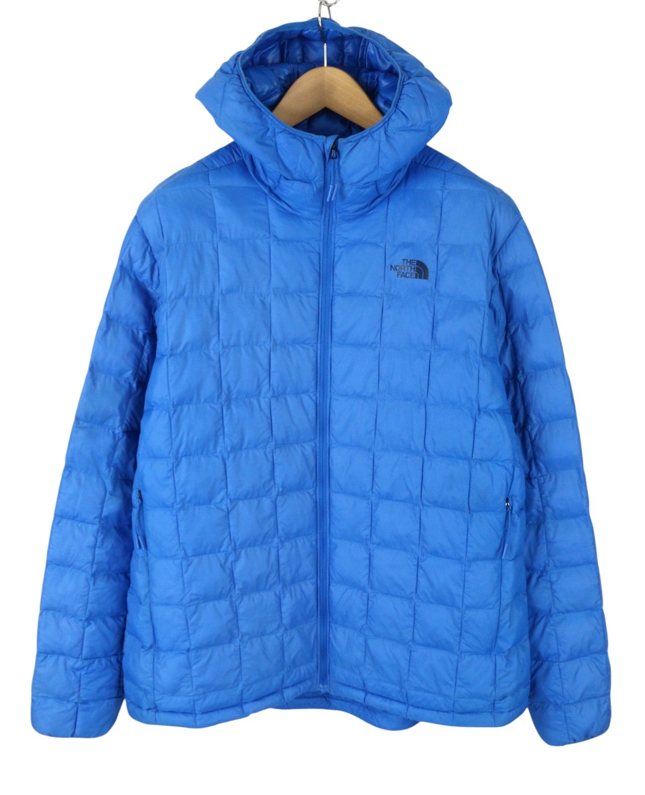 THE NORTH FACE Thermoball Eco Men Jacket XL Blue Padded Quilted Hooded