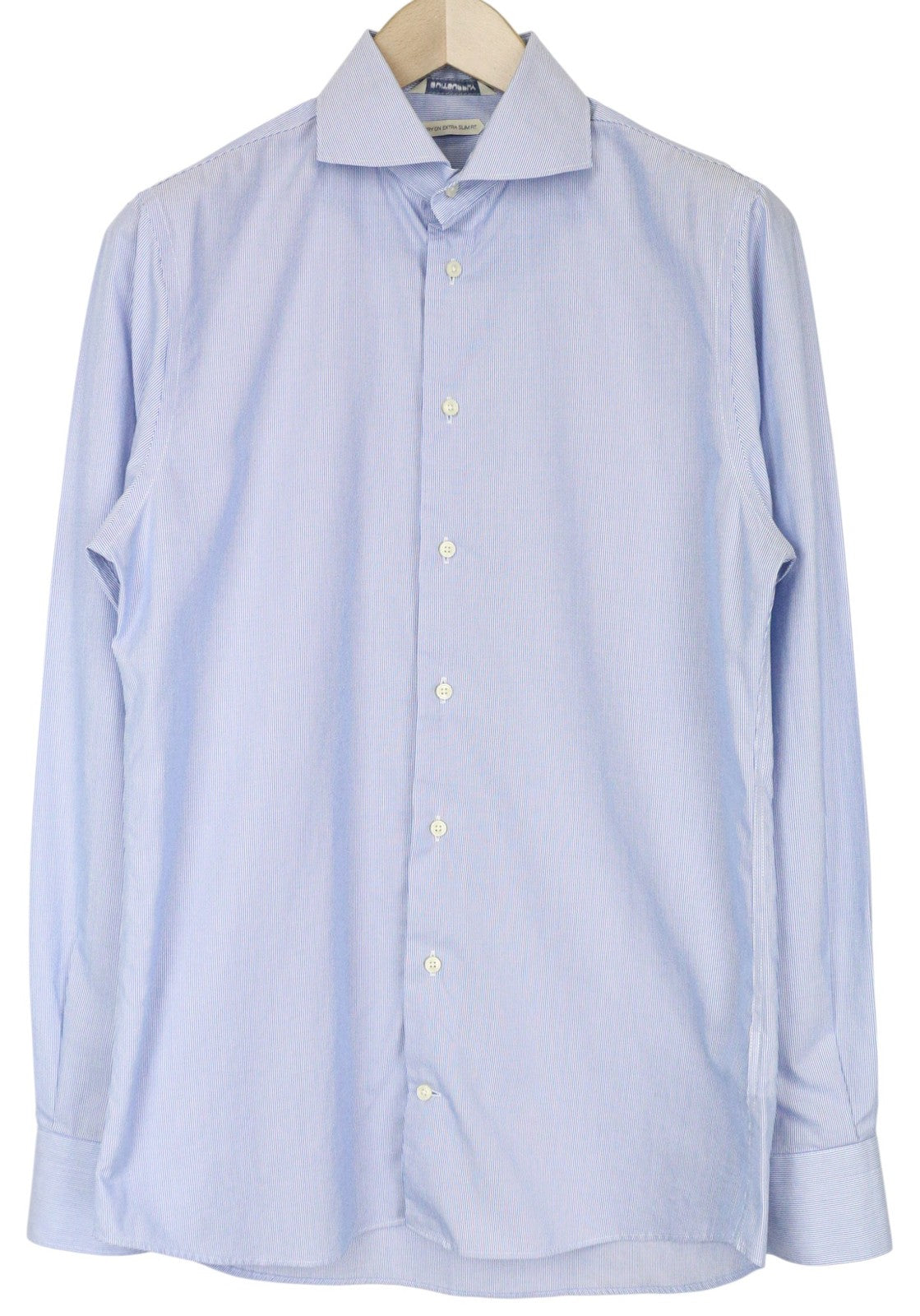 Blaues Twill-Hemd