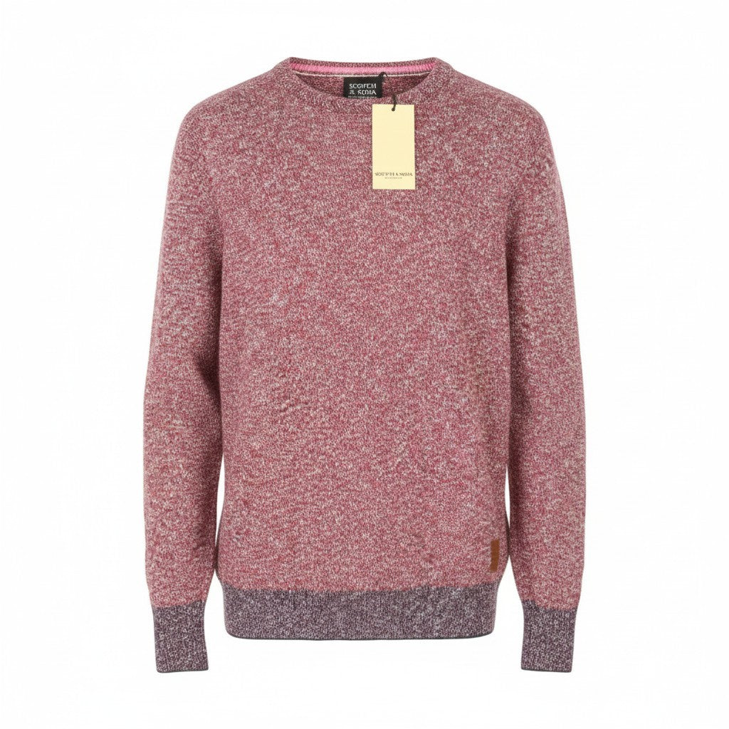 Roter Baumwollpullover
