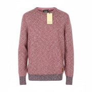 SCOTCH & SODA Men Jumper M Red Melange Crew Neck Tight Knit Pull On