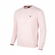 SCOTCH & SODA Men Jumper M Light Pink Tight Knit Crew Neck Pull On