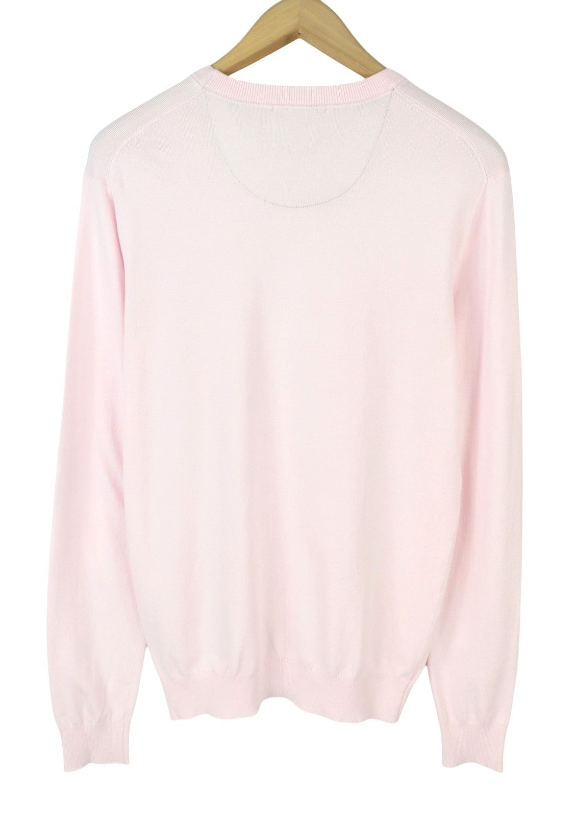 SCOTCH & SODA Men Jumper M Light Pink Tight Knit Crew Neck Pull On