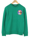 Green Cotton Sweatshirt