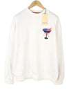 White Polyester Sweatshirt