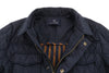 Blue Polyester Jacket