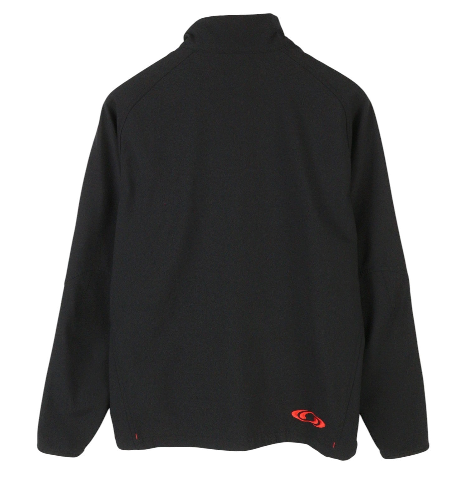 SALOMON Men Jacket M Black Clima Wind High Neck Fleece Lined
