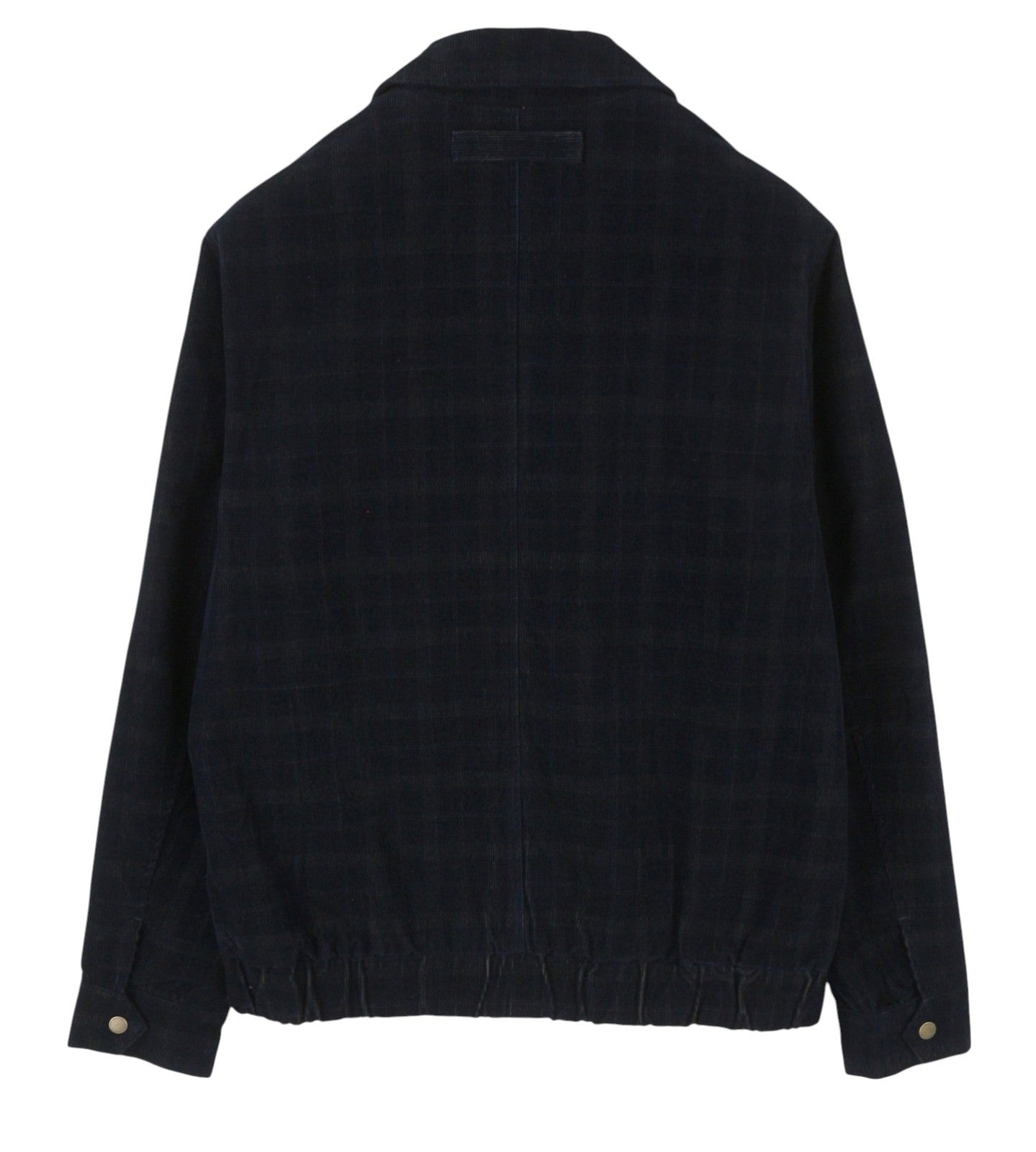SCOTCH & SODA Men Coat M Dark Blue Corduroy Plaid Full Zip