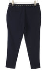 Blue Polyester Trousers