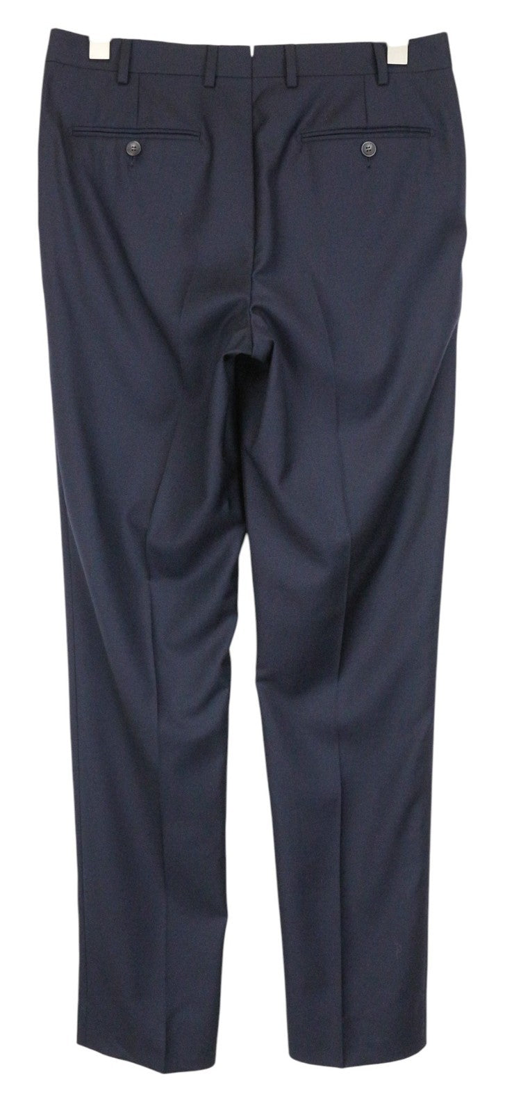 SUITSUPPLY La Spalla Men Suit UK38L Blue 3-Piece Slim Wool Perennial S110