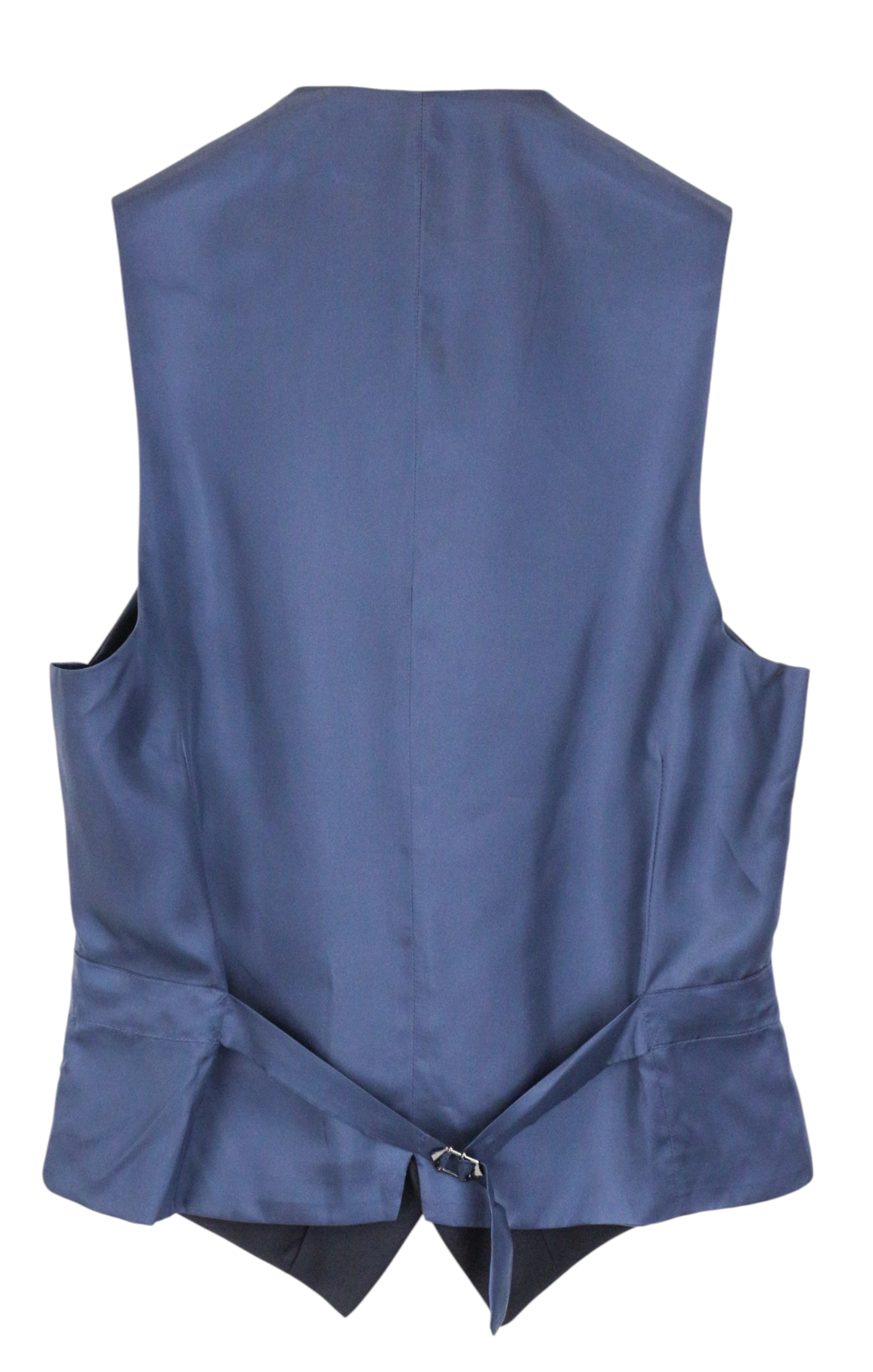 SUITSUPPLY La Spalla Men Suit UK38L Blue 3-Piece Slim Wool Perennial S110